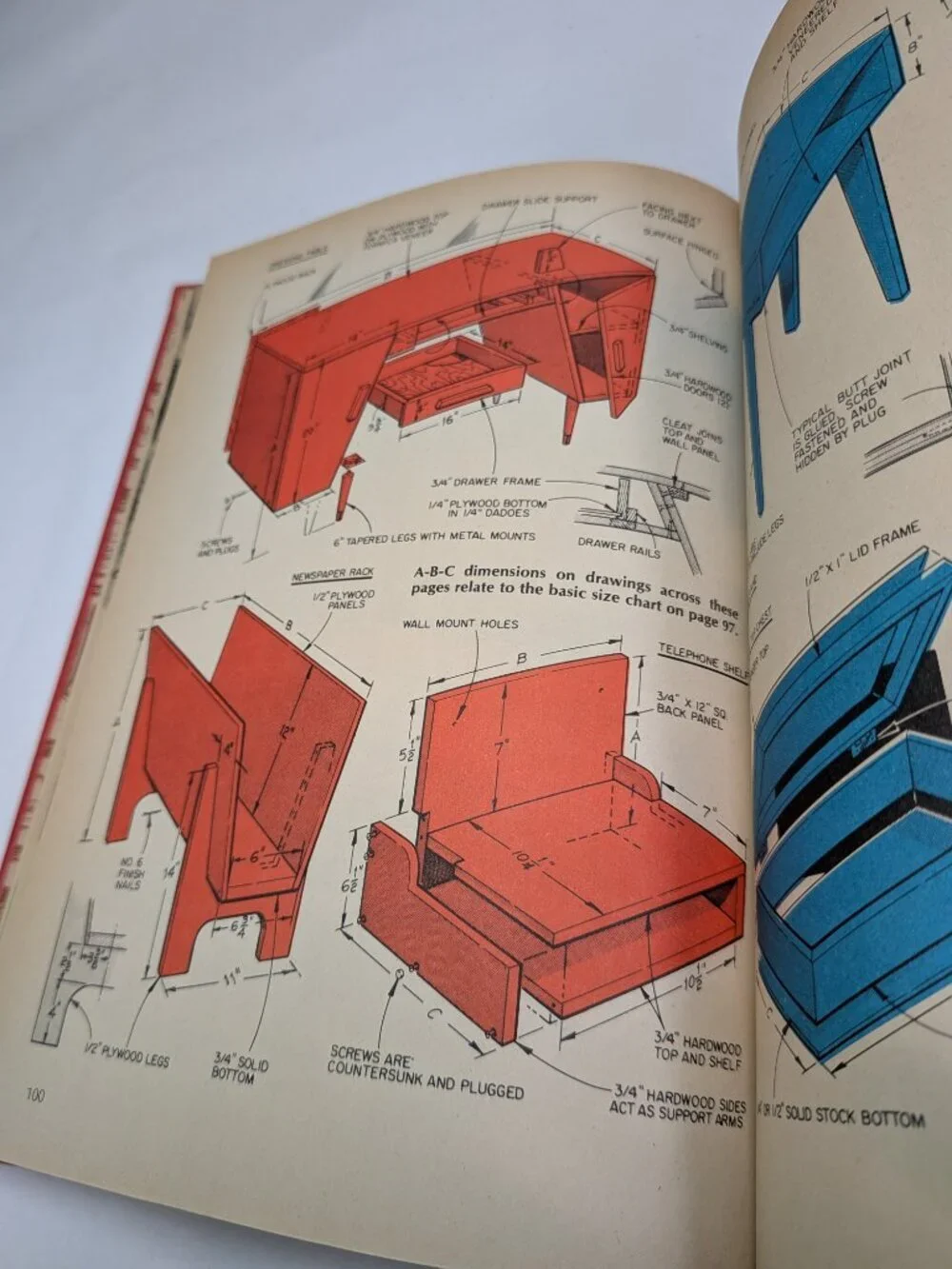 3 Book Set VTG 1973 Retro Home Improvement Carpentry Patio DIY Designs Specs